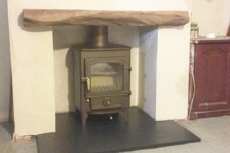 Clearview Pioner and non combustible wood lintel