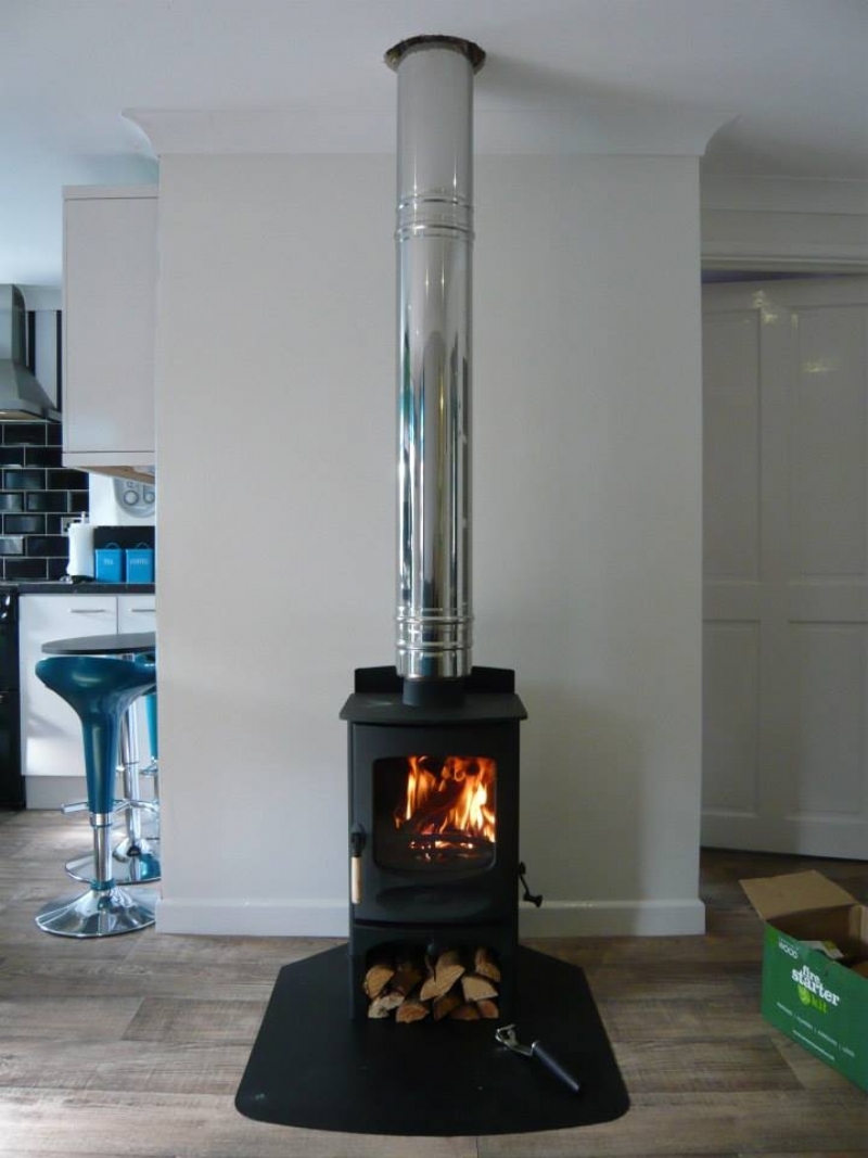 Charnwood C4 with log stand