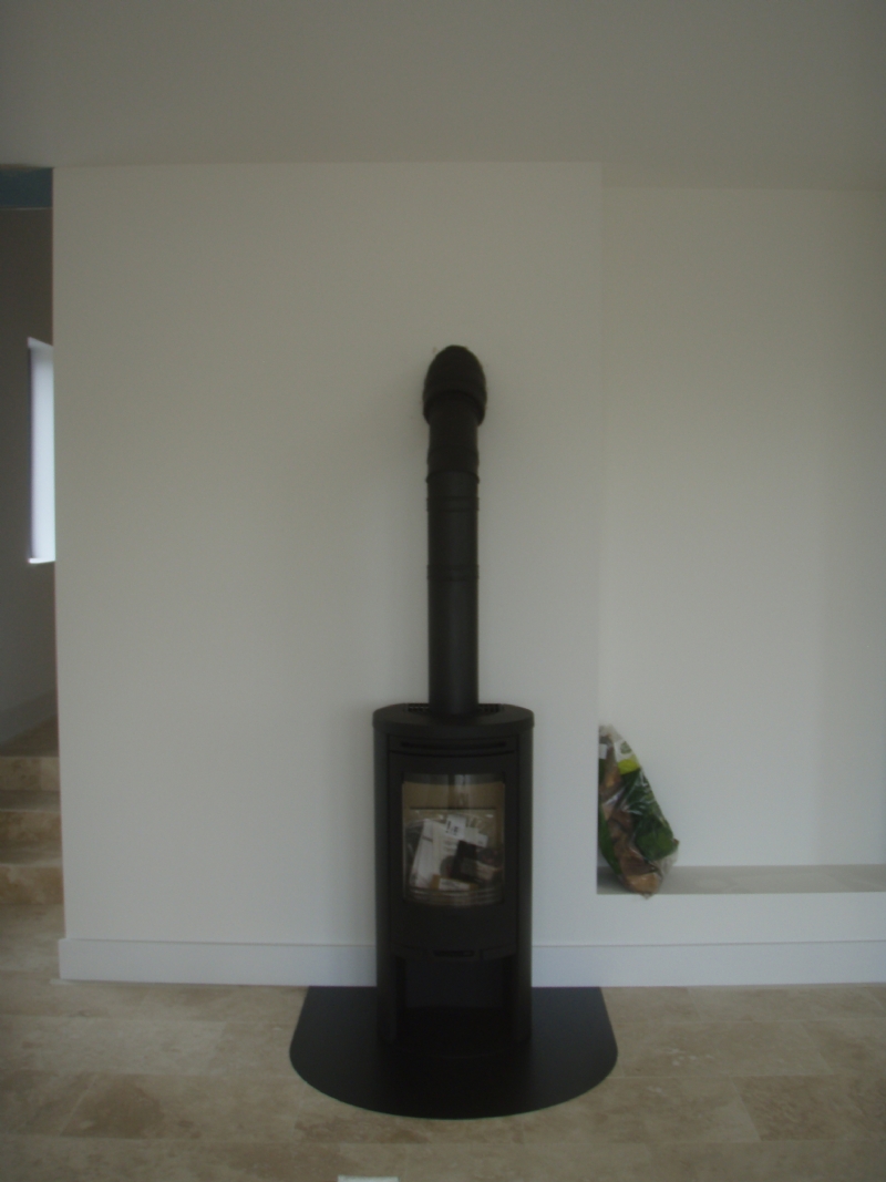 Contura 556 using existing fireplace