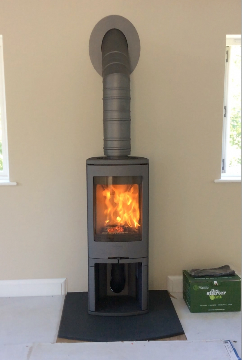 Contura 750 installed in Cornwall