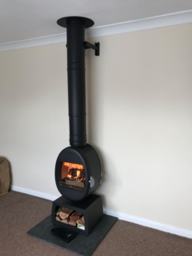 egg shaped fire