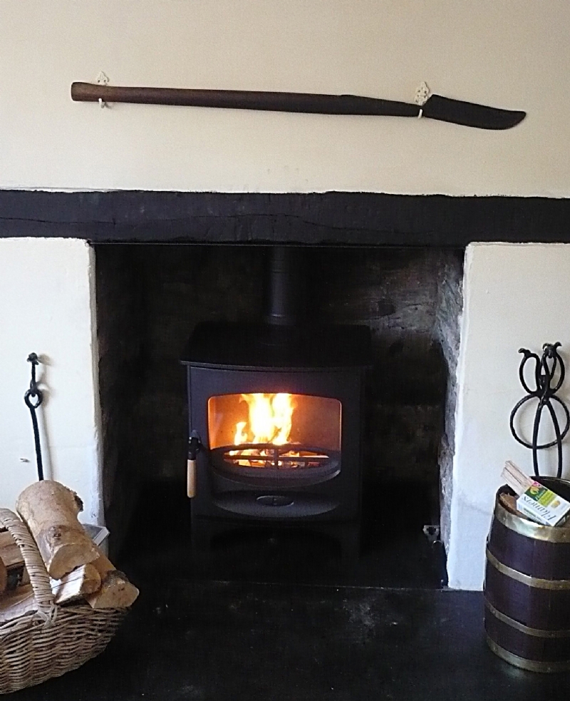 Charnwood C5 Installation Woodburner Cornwall Wadebridge Redruth
