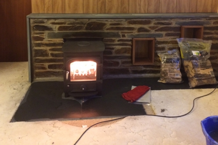 Clearview Pioneer in Cornish Fireplace