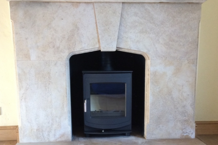 Aga Ellesmere in Stone Fireplace