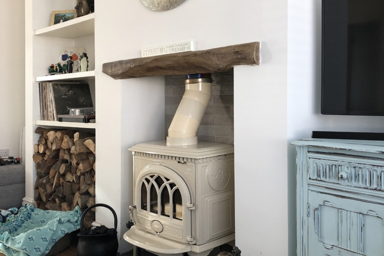 Cream Enamelled Jotul