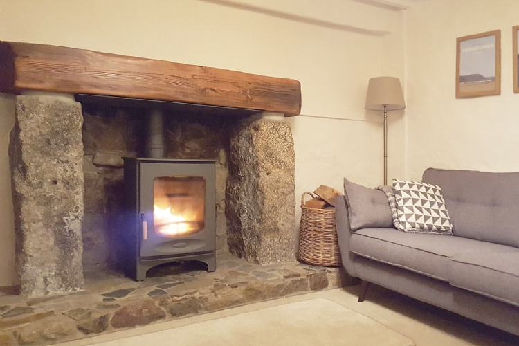 A Charnwood for a traditional fireplace