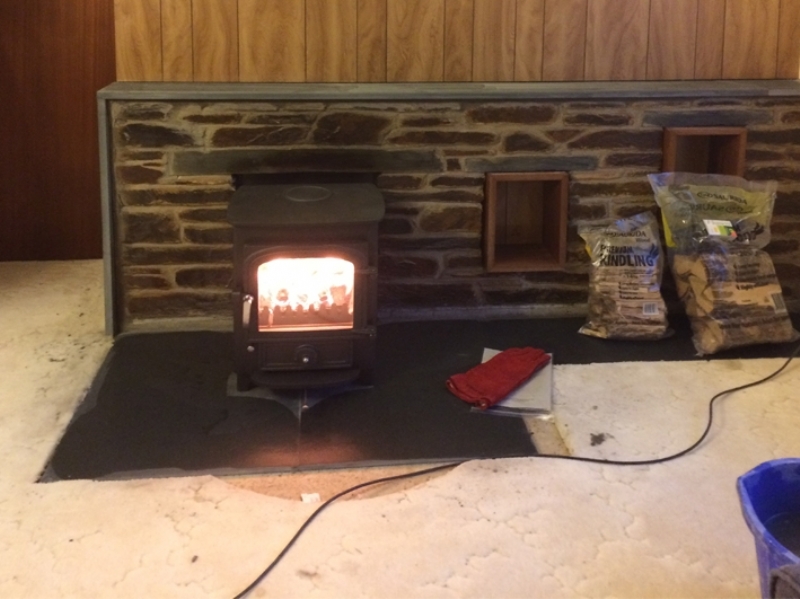 Clearview Pioneer in Cornish Fireplace