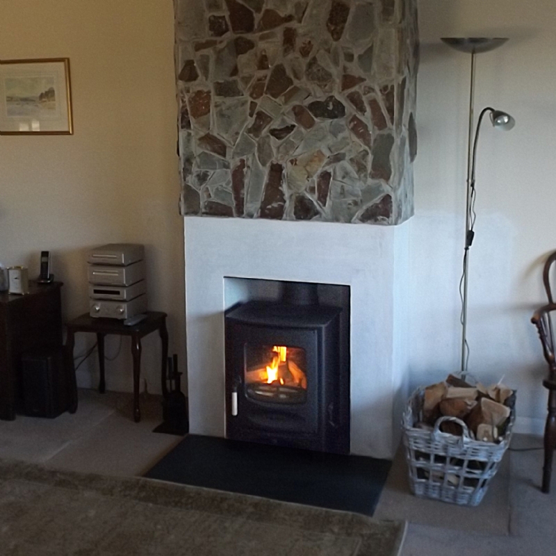 Charnwood C4 Installation Woodburner Cornwall Wadebridge Redruth 