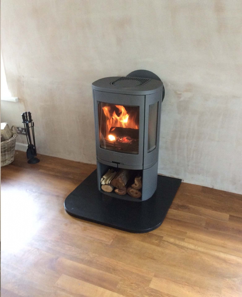 Contura 850 with rear flue