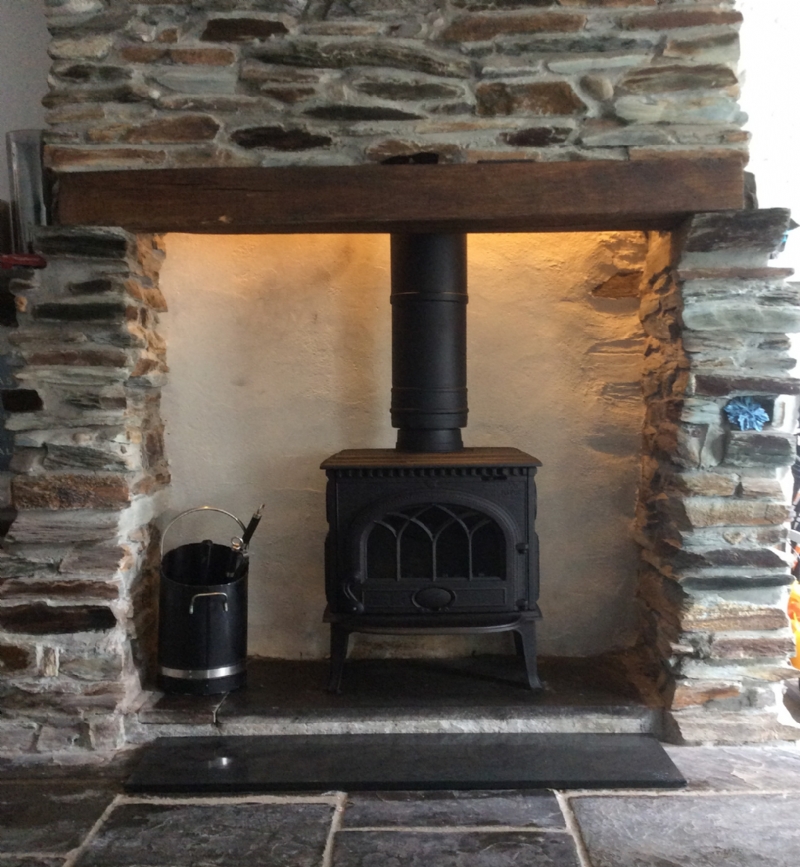 Jotul F3 installed in Cornwall