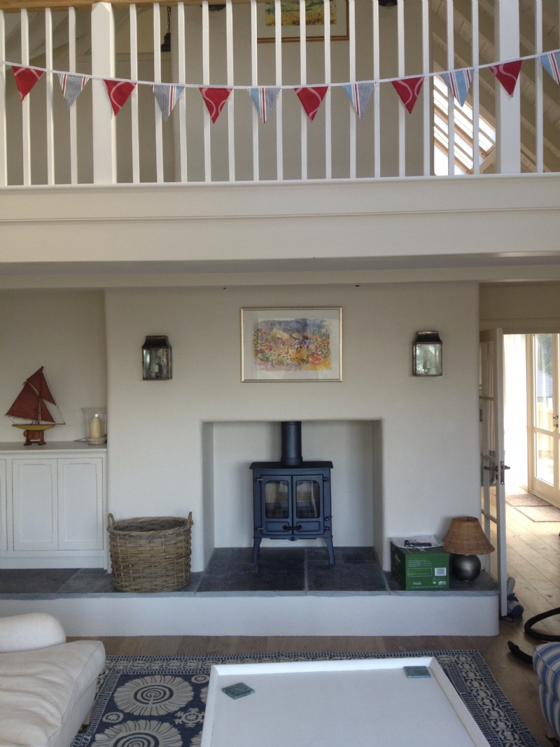 Charnwood Island II Installation Woodburner Cornwall Wadebridge Redruth 