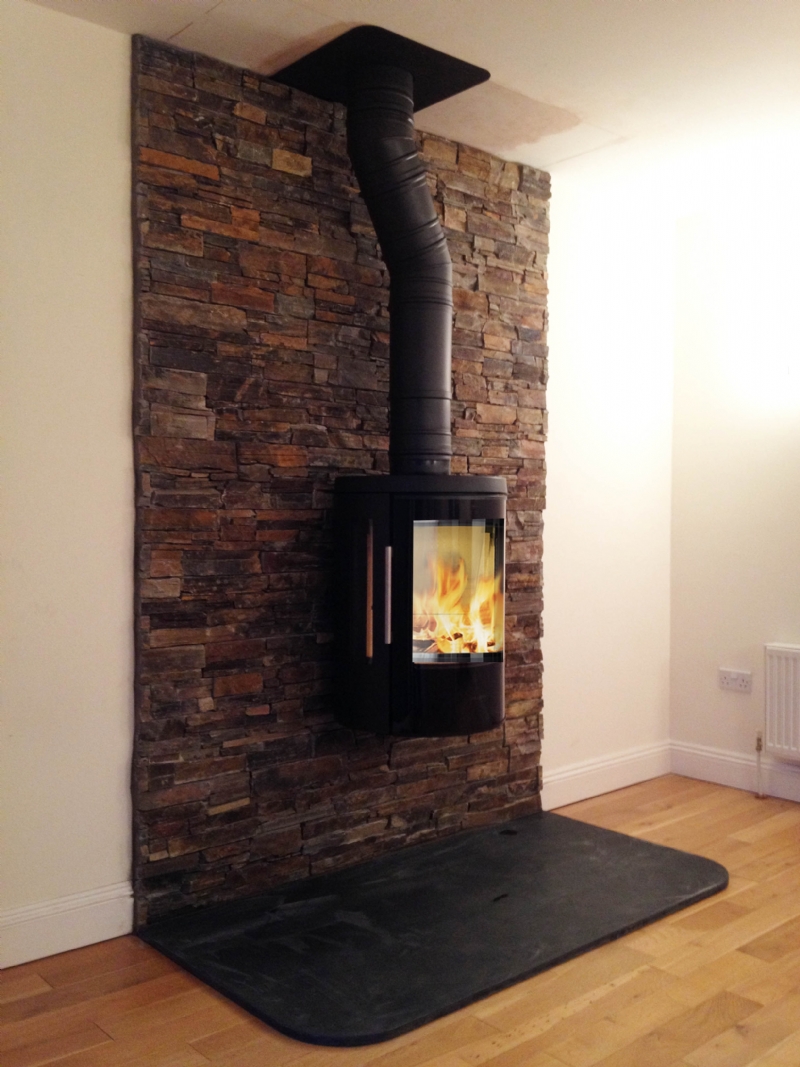 Hwam 3110 Installation Woodburner Cornwall Wadebridge Redruth