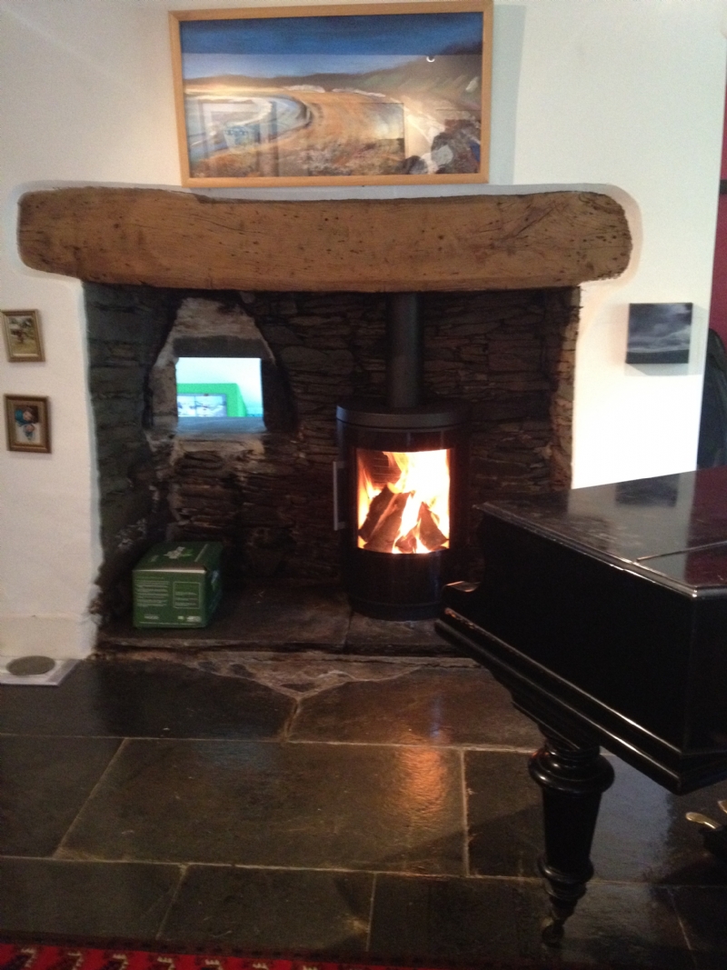 Hwam 3610 Installation Woodburner Cornwall Wadebridge Redruth