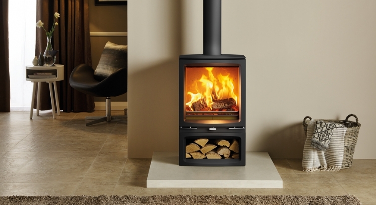 Stovax Vogue Medium Woodburner or multifuel stove available in Cornwall