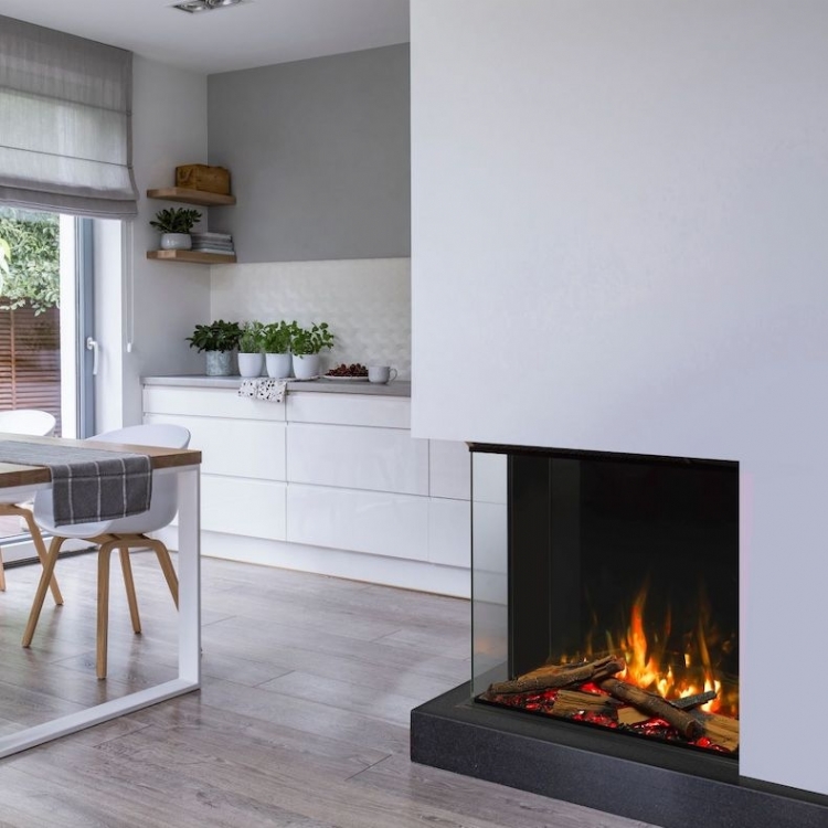 Solus VS75 Electric Fire - landscape electric fire - cornwall