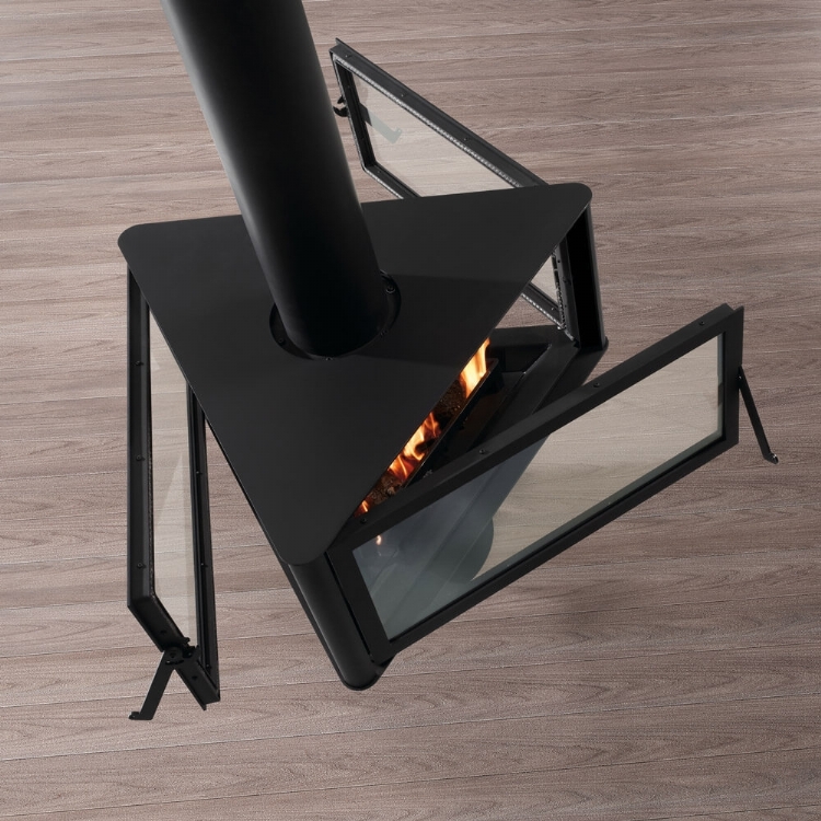 Rocal Born Suspended Woodburner